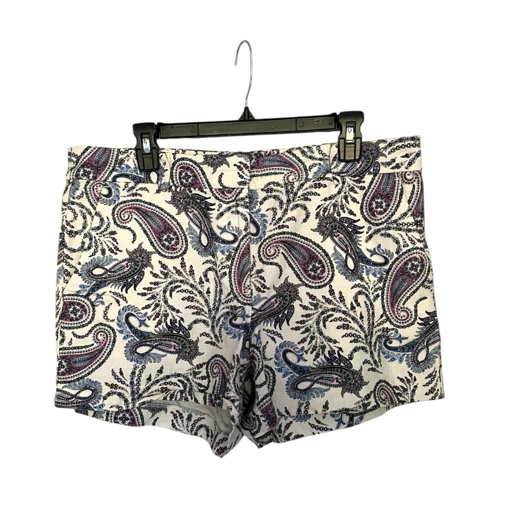 LOFT The Riviera Short paisley pattern shorts